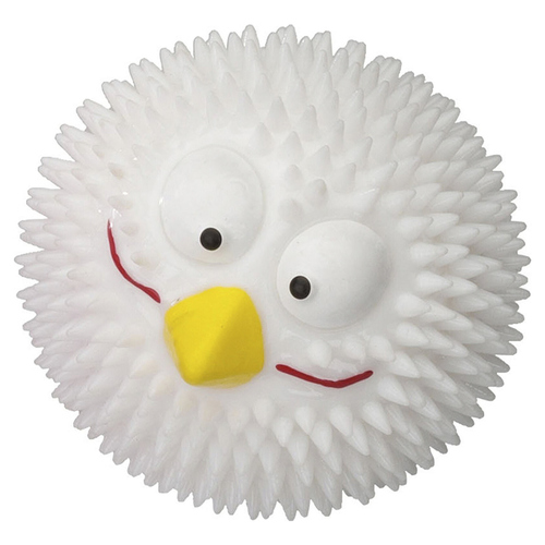 Europet Bernina Hundespielzeug Gummi Lucky Bird Vanilla weiß, Größe: M