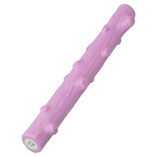 Europet Bernina Hundespielzeug Gummi Stick Strawberry rosa