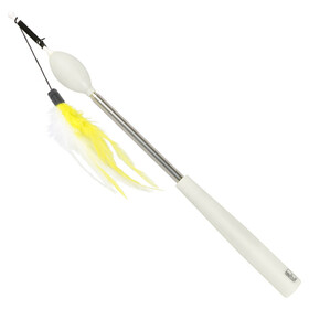 Abbildung Europet Bernina Katzenspielzeug Telescopic Teaser Rod wei