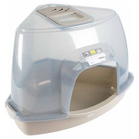 Abbildung Europet Bernina Katzentoilette Prism transparent/grau