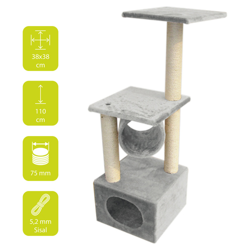 weitere Abbildung Europet Bernina Kratzbaum Classic Rodo grau