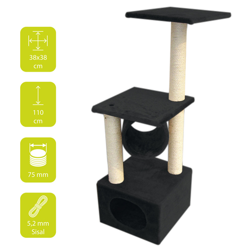 weitere Abbildung Europet Bernina Kratzbaum Classic Rodo schwarz