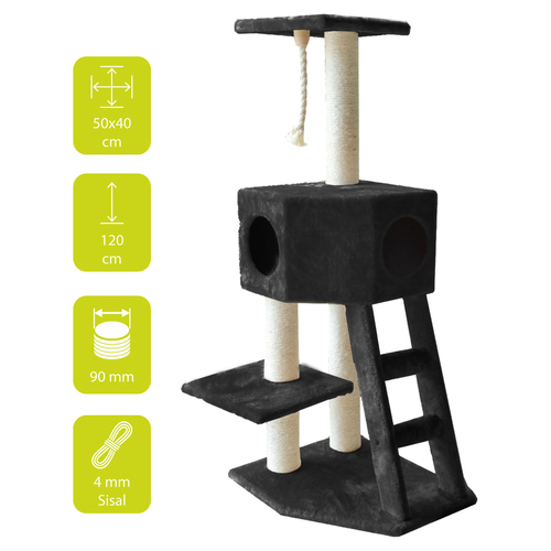 weitere Abbildung Europet Bernina Kratzbaum Classic Rover schwarz