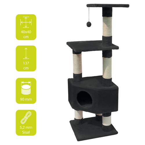 weitere Abbildung Europet Bernina Kratzbaum Classic loonaa schwarz