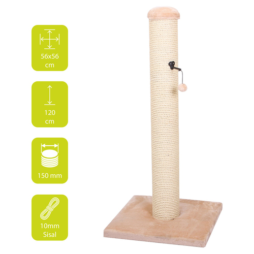 weitere Abbildung Europet Bernina Kratzbaum Comfort Giant Post beige