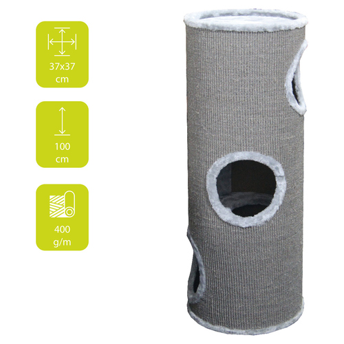 weitere Abbildung Europet Bernina Kratzbaum Trend Cat Dome Everlast Tower 3-Level grau