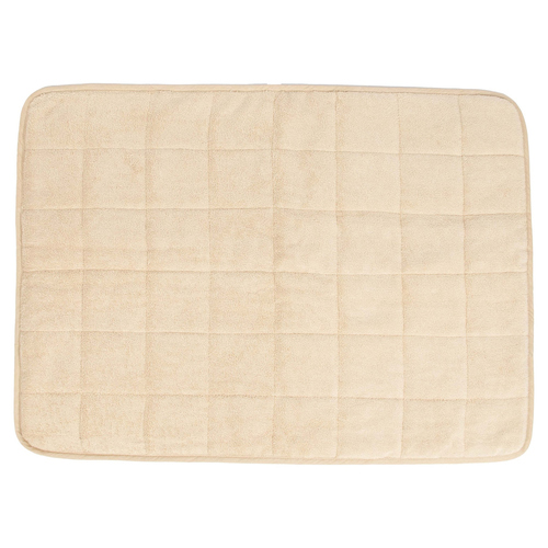 Europet Bernina Noir Japandi Badematte beige, Maße: 80 x 60 cm