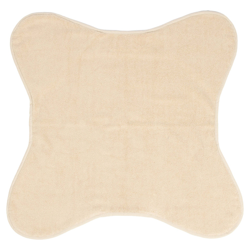 Europet Bernina Noir Japandi Badetuch beige, Maße: 70 x 70 cm