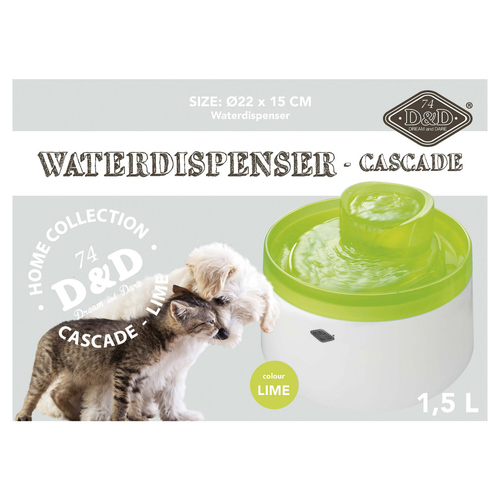 weitere Abbildung Europet Bernina Trinkbrunnen Cascade Waterdispenser limone fr Katze