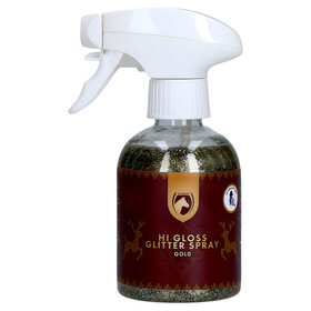 Excellent Horse Christmas Hi Gloss Glitter Spray gold