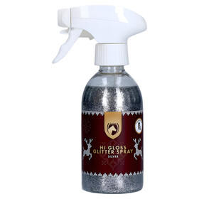 Excellent Horse Christmas Hi Gloss Glitter Spray silber