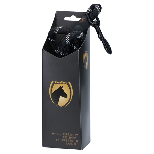 weitere Abbildung Excellent Horse Fhrstrick Exclusive Reflective schwarz