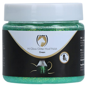 Abbildung Excellent Horse Hi Gloss Glitter Huflack grn 150 ml