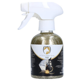 Abbildung Excellent Horse Hi Gloss Glitter Spray gold 250 ml