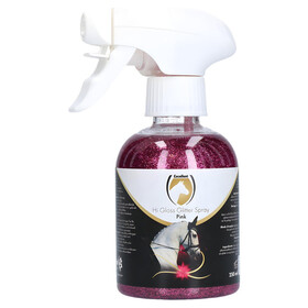 Abbildung Excellent Horse Hi Gloss Glitter Spray pink 250 ml