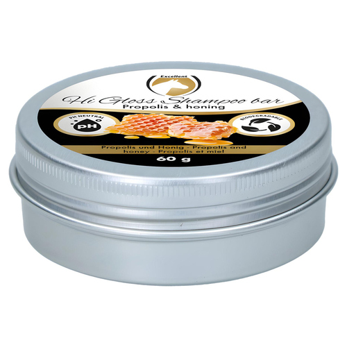 weitere Abbildung Excellent Horse Hi Gloss Shampoo Bar Propolis & Honig 60 g