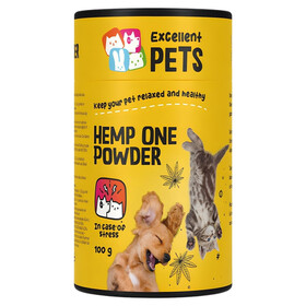 Abbildung Excellent Pets Hemp One Powder fr Katzen