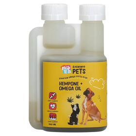 Abbildung Excellent Pets HempOne + Omega Oil fr Katzen
