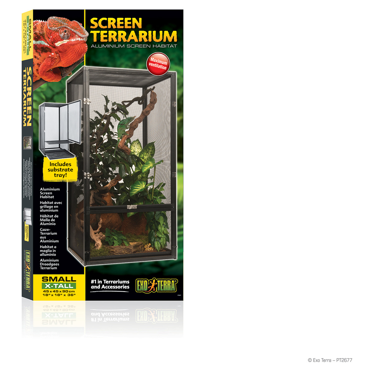 Exo Terra Aluminium Gaze Terrarium