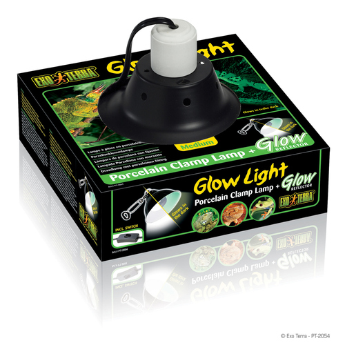 weitere Abbildung Exo Terra Glow Light - Porzellan-Klemmlampe und Leuchtreflektor