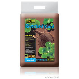 Abbildung Exo Terra Riverbed Sand - natrlicher Sand, braun, 4,5 kg