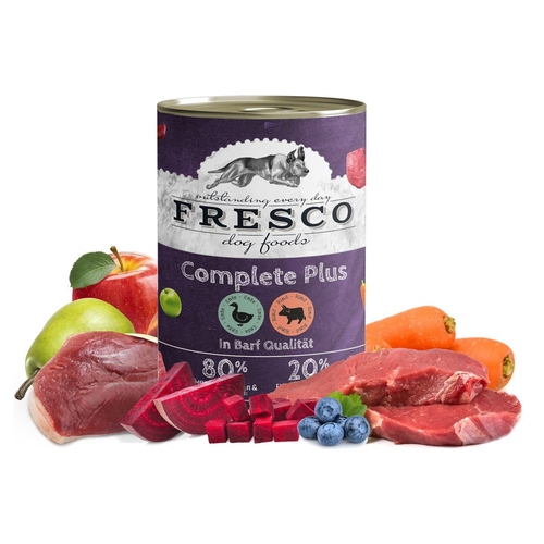 FRESCO Complete Plus Ente mit Rind 400 g - 12 Stück