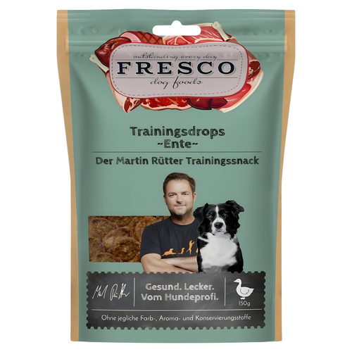 FRESCO Martin Rütter Trainingsdrops Ente 150 g