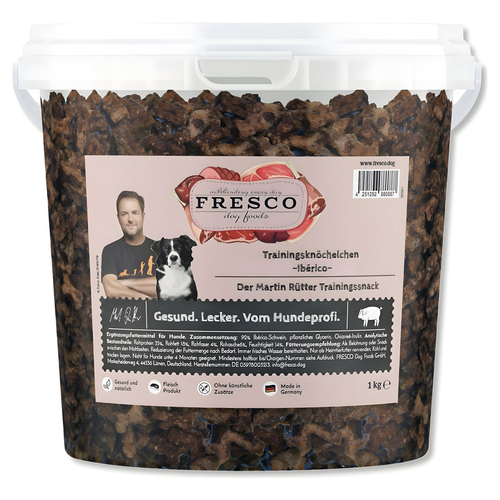 FRESCO Martin Rütter Trainingsknöchelchen Ibérico 1 kg Eimer