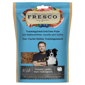 FRESCO Martin Rütter cheville d'entraînement dinde au potiron, carotte et patate douce 150 g