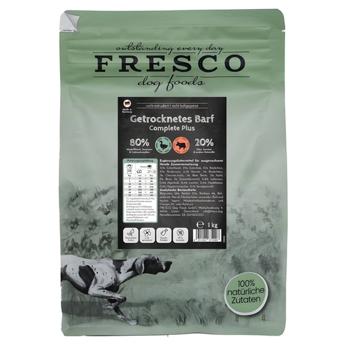 FRESCO TrockenBarf Complete Plus Ente mit Rind 2,5 kg