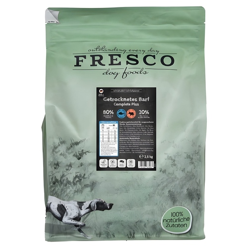 FRESCO TrockenBarf Complete Plus Lachs mit Rind 2,5 kg
