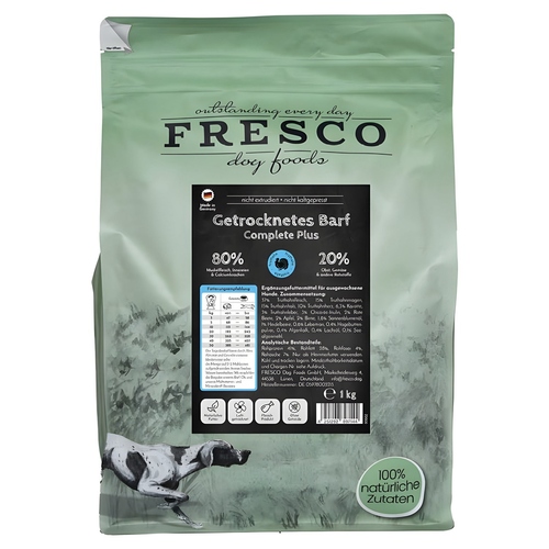 FRESCO TrockenBarf Complete Plus Pute 1 kg