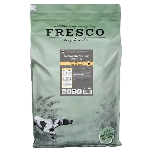 FRESCO TrockenBarf Daily-Menü Huhn mit Rote Beete, Apfel und Karotte 5 kg