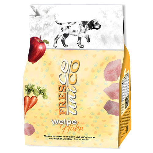 FRESCO Trockenfutter unico Welpe mit Huhn 1 kg