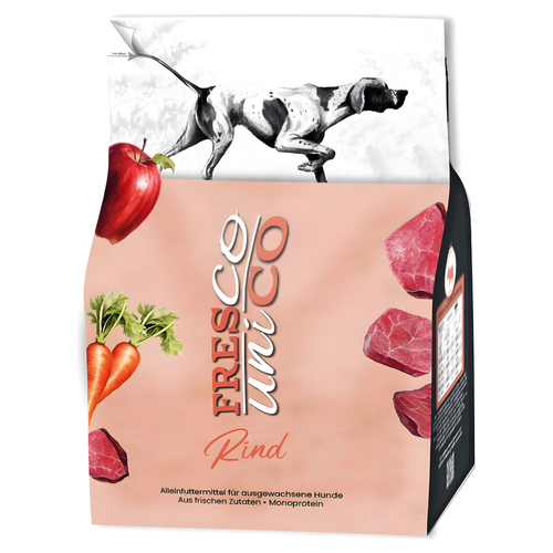 FRESCO Trockenfutter unico mit Rind 2,5 kg