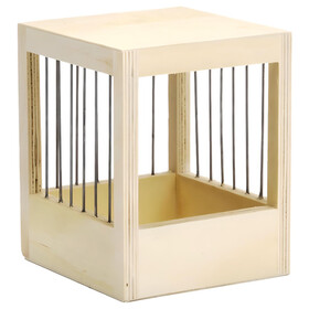 Abbildung Fauna Holznistkasten mit Gitter