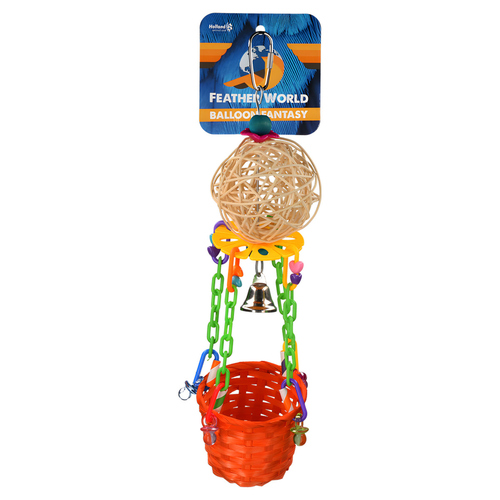 Feather World Tier-Intelligenzspielzeug Balloon fantasy