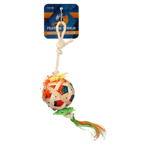 Feather World Tier-Intelligenzspielzeug Fantasy satellite