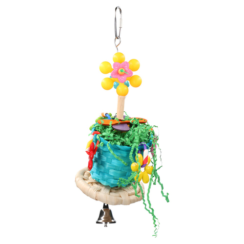 Feather World Tier-Intelligenzspielzeug Flower pot