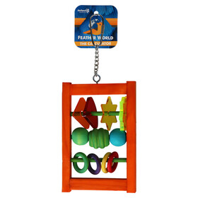 Feather World Bird joue la calculatrice