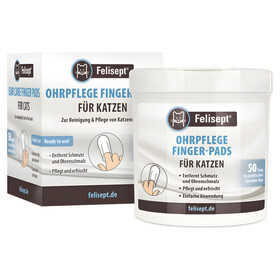 Abbildung Felisept Ohrpflege Finger- Pads 50er Pack