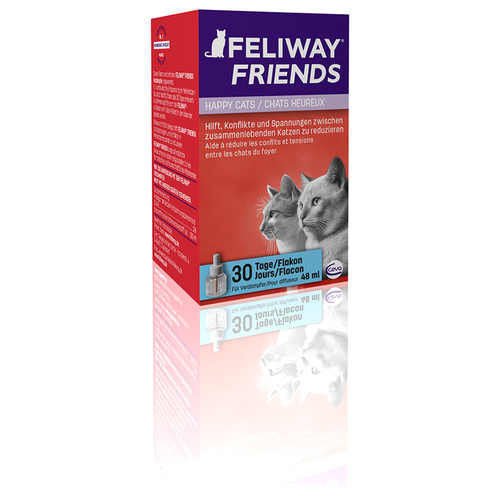 Feliway Friends 3 x 30 Tage Vorteilspack Nachfüllflakon 48 ml