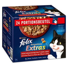 Abbildung Felix Multipack Sensations Extras vom Land 24 x 85 g