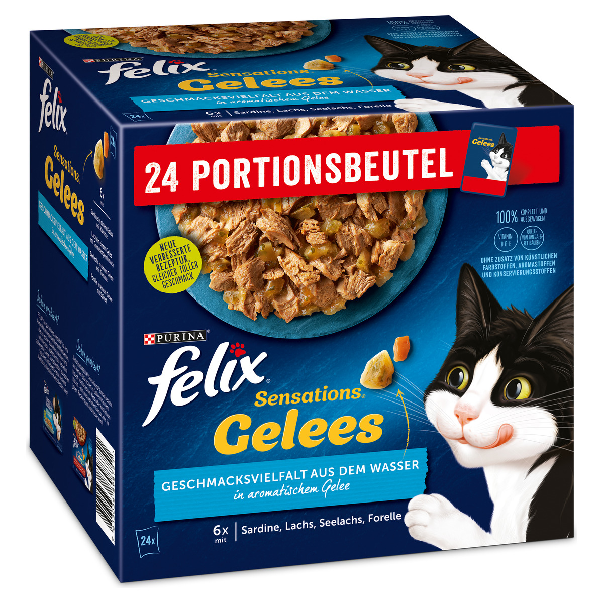 Spannende Felix Nassfutter Gelee Ebenbild
