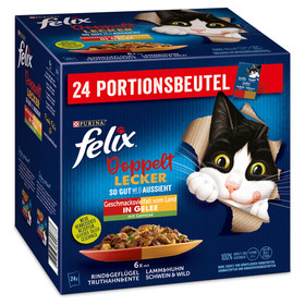 Abbildung Felix Multipack So gut wie es aussieht Doppelt Lecker mit Gemse 24 x 85 g