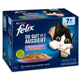 Abbildung Felix Multipack So gut wie es aussieht Senior 12 x 85 g