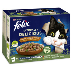 Abbildung Felix Naturally Delicious Geschmacksvielfalt vom Hof 10 x 80 g