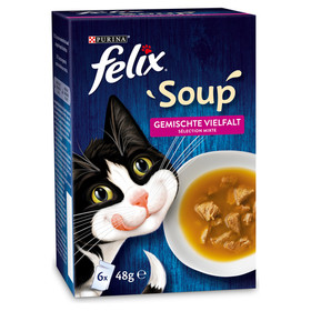 Abbildung Felix Soup gemischte Vielfalt 6 x 48 g