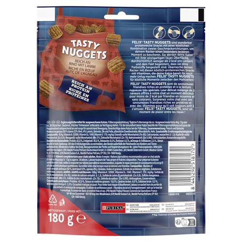 weitere Abbildung Felix Tasty Nuggets Rind mit Lamm 180 g
