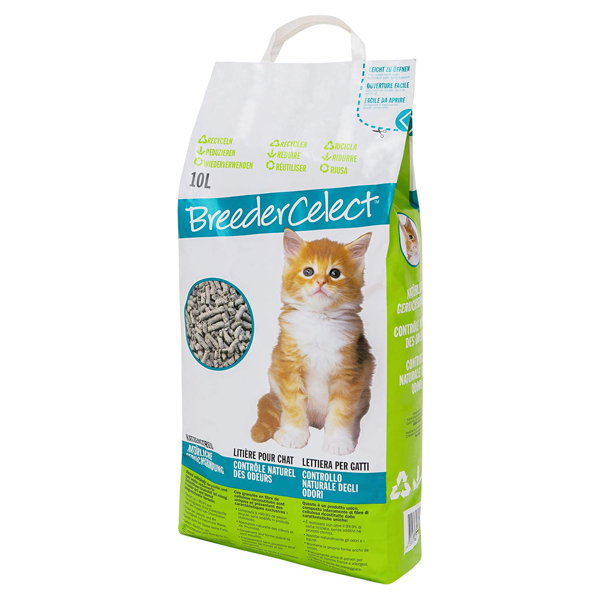 FibreCycle Breeder Celect Katzenstreu 10 l
